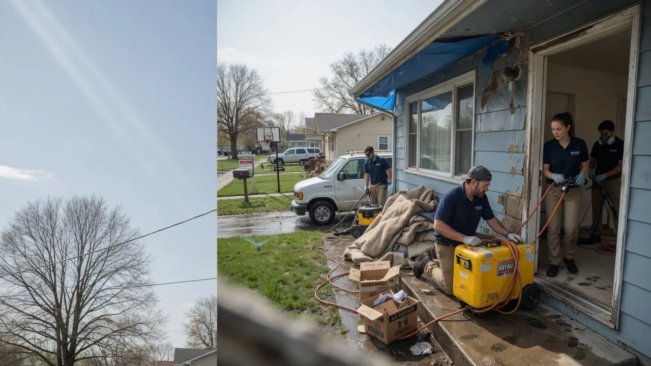 Basement Flood Cleanup in Bronson, TX near me